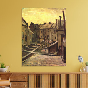 Hinterhöfe alter Häuser von Vincent van Gogh Leinwanddruck