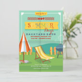 Hinterhofsoase - Einladung (Stehend Vorderseite)