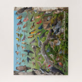 Hinterhofvögel im neuen Braunschweig-Puzzle Puzzle (Vertikal)