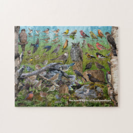 Hinterhofvögel in Neufundland Puzzle