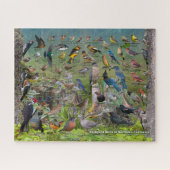 Hinterhofvögel in Nordkalifornien Puzzle (Horizontal)