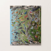 Hinterhofvögel in Pennsylvania Puzzle (Vertikal)