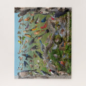 Hinterhofvögel in Pennsylvania Puzzle (Vertikal)