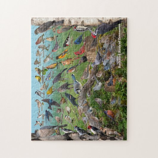 Hinterhofvögel in Tennessee Puzzle (Vertikal)