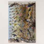 Hinterhofvögel von Alberta Puzzle (Vertikal)