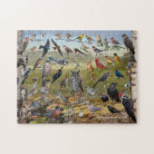 Hinterhofvögel von Iowa Puzzle (Horizontal)