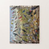 Hinterhofvögel von Iowa Puzzle (Vertikal)