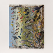 Hinterhofvögel von Kansas Puzzle (Vertikal)