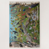 Hinterhofvögel von Maryland Puzzle (Vertikal)