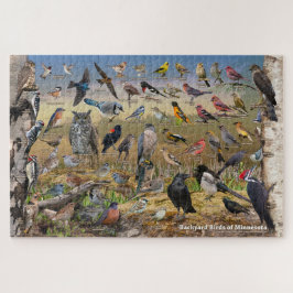 Hinterhofvögel von Minnesota Puzzle
