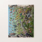 Hinterhofvögel von New Brunswick Puzzle (Vertikal)