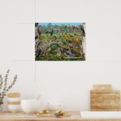 Hinterhofvögel von Nova Scotia Poster (Küche)