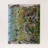 Hinterhofvögel von Nova Scotia Puzzle (Vertikal)