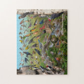 Hinterhofvögel von Virginia Puzzle (Vertikal)