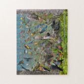 Hinterhofvögel von Western Oregon Puzzle (Vertikal)