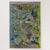 Hinterhofvögel von Western Oregon Puzzle (Vertikal)