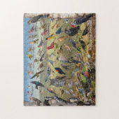 Hinterhofvögel von Wisconsin Puzzle (Vertikal)