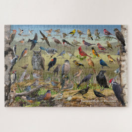 Hinterhofvögel von Wisconsin Puzzle