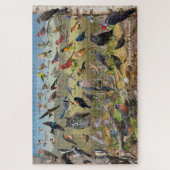 Hinterhofvögel von Wisconsin Puzzle (Vertikal)