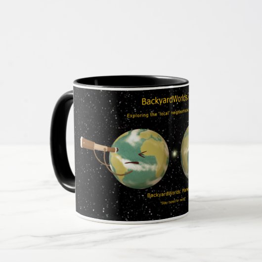 Hinterhofwelten: Planet 9 Combo-Tasse, 11 oz Tasse (Vorderseite Links)