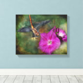 Hinterhofzauber Leinwanddruck (Insitu (Holzboden))