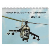 HinterKampfhubschrauber-Kalender Kalender (Titelbild)