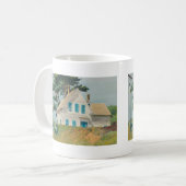 Hinterkopf-Kunst Kaffeetasse (Vorderseite Links)