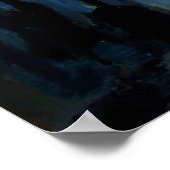 Hinterkopf-Kunst Poster (Ecke)