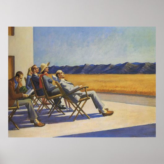 Hinterkopf-Kunst Poster (Vorne)