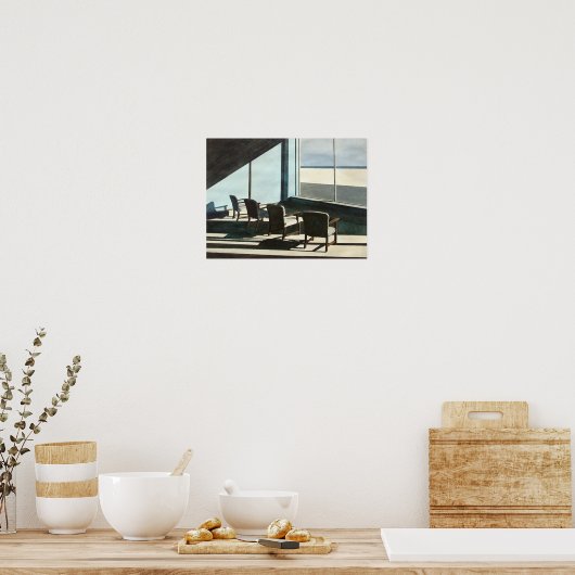 Hinterkopf-Kunst Poster (Küche)