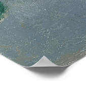 Hinterkopf-Kunst Poster (Ecke)