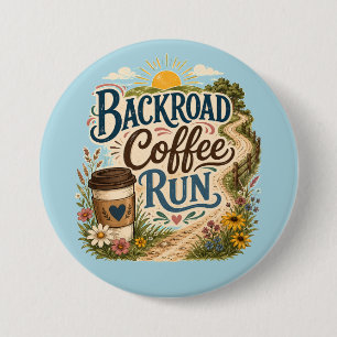 Hinterland-Kaffeefahrt Landvolk Sonnenaufgang Button