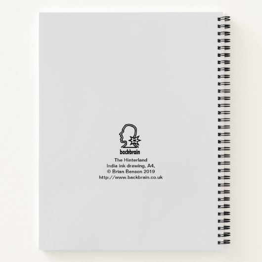Hinterland Notizblock (Rückseite)