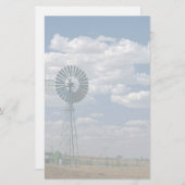 Hinterlandwindmühle, Südaustralien Briefpapier (Vorne/Hinten)