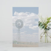 Hinterlandwindmühle, Südaustralien Briefpapier (Stehend Vorderseite)