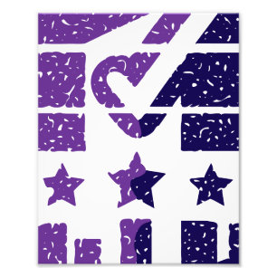 Hinterlass deine Spuren Fotodruck