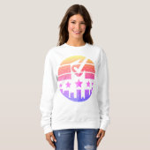 Hinterlass deine Spuren Sweatshirt (Vorne ganz)