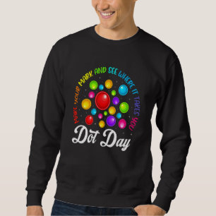 Hinterlass deine Spuren und sieh, wohin dich der P Sweatshirt