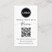 Hinterlassen Sie uns eine Bewertung | QR-Code Mode