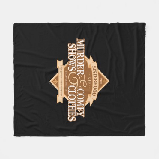 Hinterlassenschaft von Murdershows und Bekleidung Fleecedecke (Vorderseite (Horizontal))