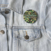 Hinterläufer mögen es schmutzig - Camouflage Button (Beispiel)