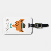 Hinterlistiger Fox Gepäckanhänger (Vorderseite horizontal)