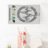 Hintermischungs-Reihen-Fahnenversion 2 Banner (Insitu)