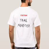 HINTERmonster - RUN4AUTISM T-Shirt (Rückseite)