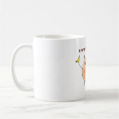Hintern-Affe Kaffeetasse (Links)