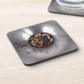 Hintern der Zigarette in Silver Smokers Ashtray, F Getränkeuntersetzer (Linke Seite)