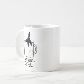 Hintern First, Cat-fee-Cat-Tasse Kaffeetasse (Vorderseite Links)