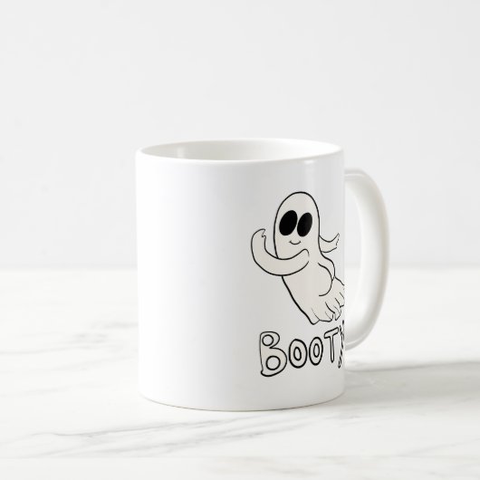 Hintern Halloween Kaffeetasse (VorderseiteRechts)