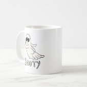 Hintern Halloween Kaffeetasse (Vorderseite Links)