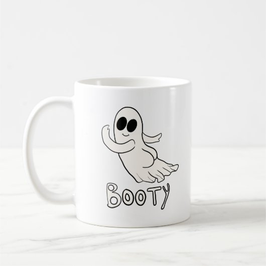 Hintern Halloween Kaffeetasse (Links)